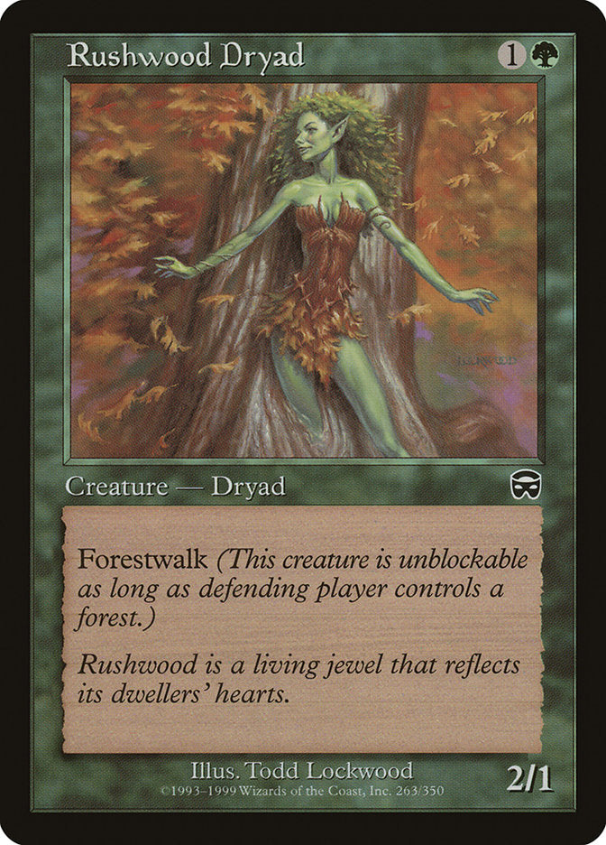 Rushwood Dryad [Mercadian Masques] | Rock City Comics