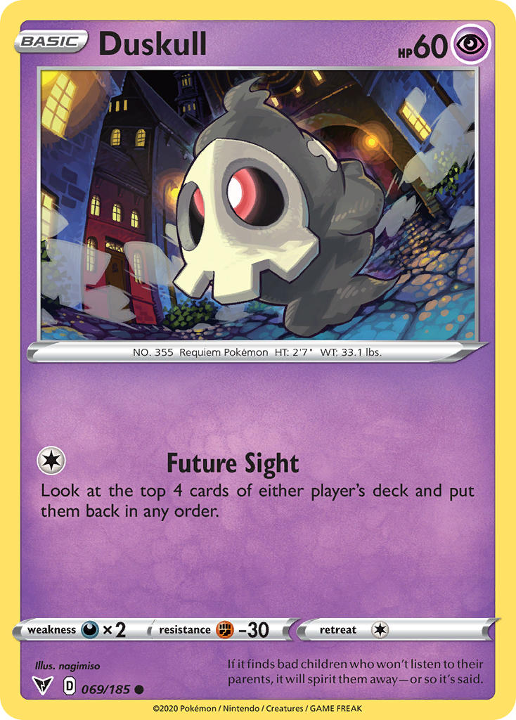 Duskull (069/185) [Sword & Shield: Vivid Voltage] | Rock City Comics