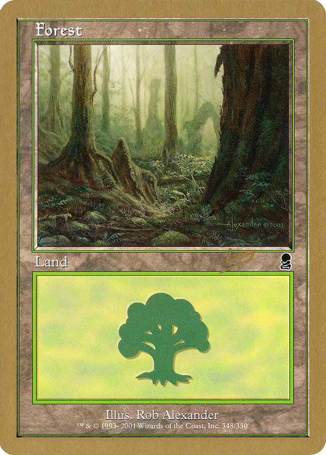 Forest (rl348) (Raphael Levy) [World Championship Decks 2002] | Rock City Comics