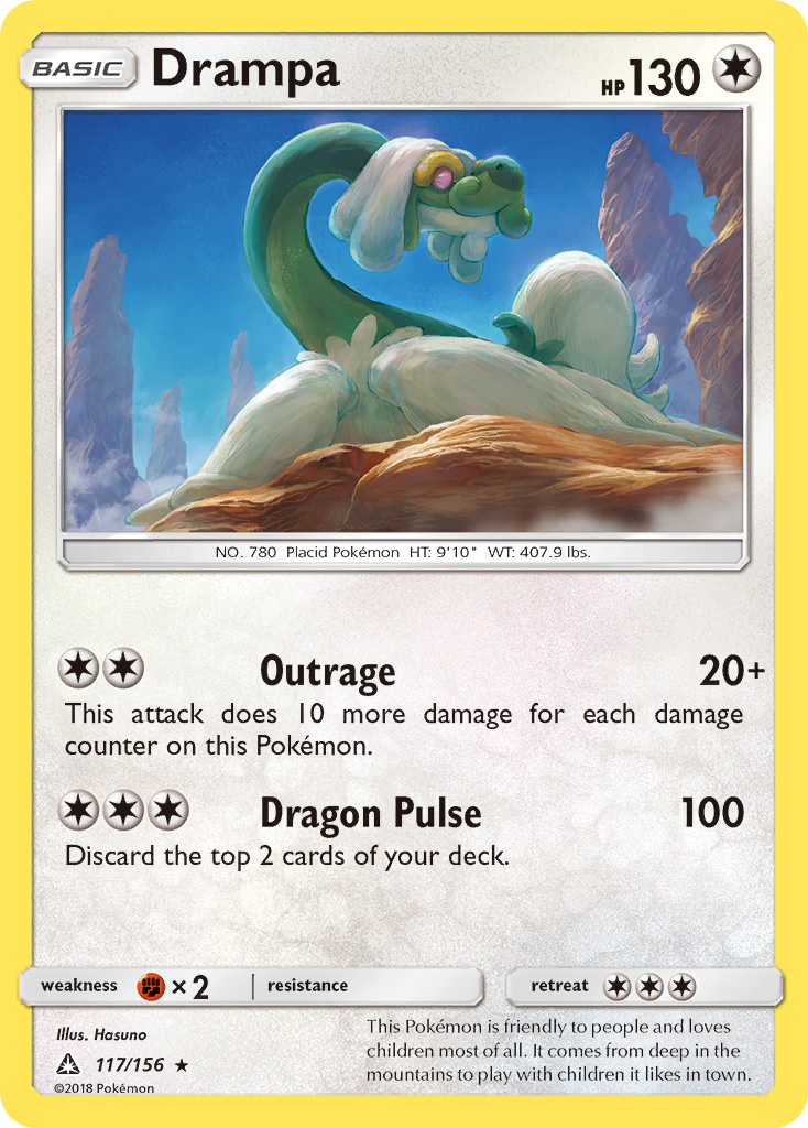 Drampa (117/156) [Sun & Moon: Ultra Prism] | Rock City Comics