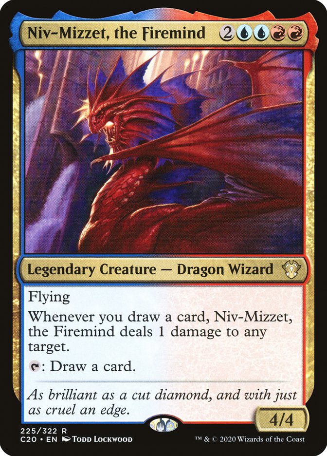 Niv-Mizzet, the Firemind [Commander 2020] | Rock City Comics