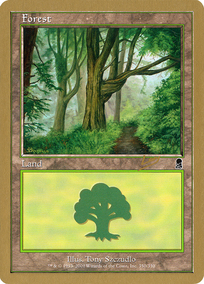 Forest (rl350) (Raphael Levy) [World Championship Decks 2002] | Rock City Comics