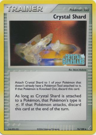 Crystal Shard (76/100) (Stamped) [EX: Crystal Guardians] | Rock City Comics