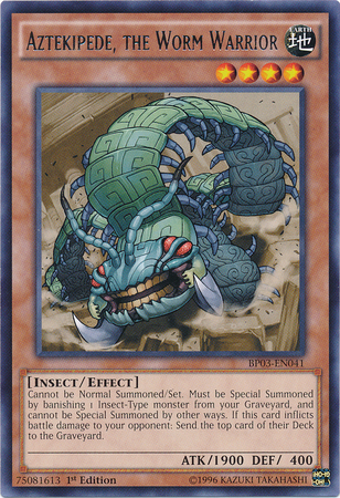 Aztekipede, the Worm Warrior [BP03-EN041] Rare | Rock City Comics