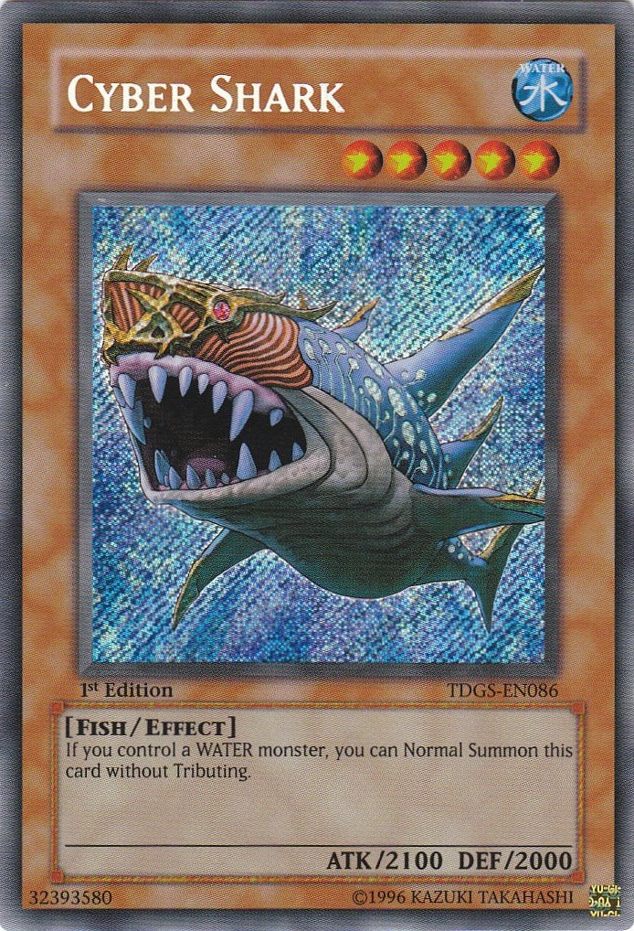 Cyber Shark [TDGS-EN086] Secret Rare | Rock City Comics