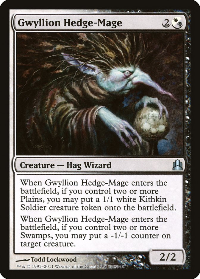 Gwyllion Hedge-Mage [Commander 2011] | Rock City Comics