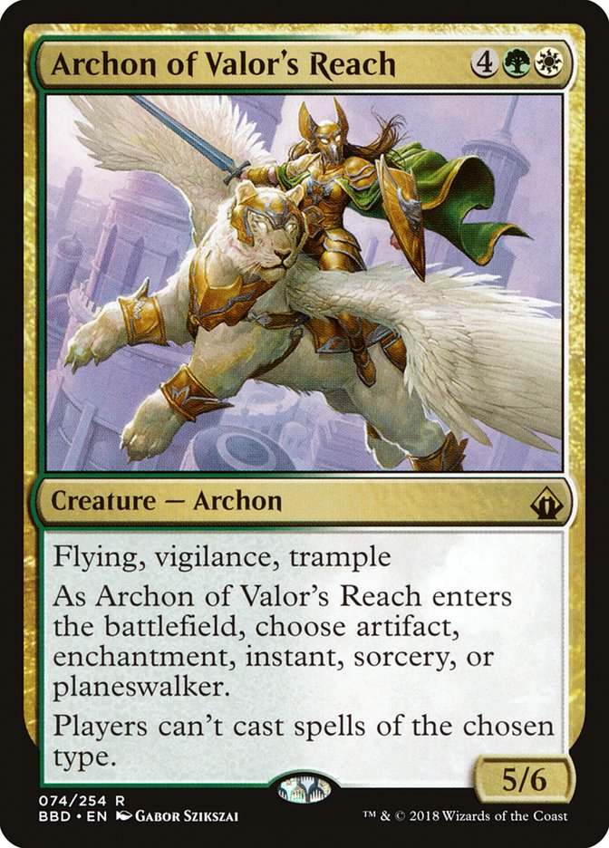 Archon of Valor's Reach [Battlebond] | Rock City Comics