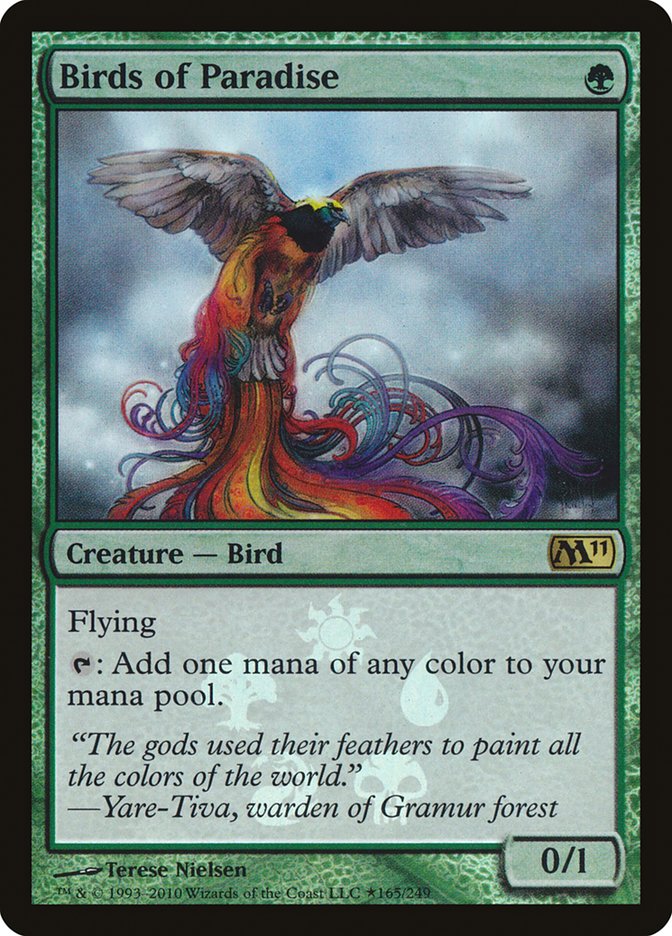 Birds of Paradise (Buy-A-Box) [Magic 2011 Promos] | Rock City Comics