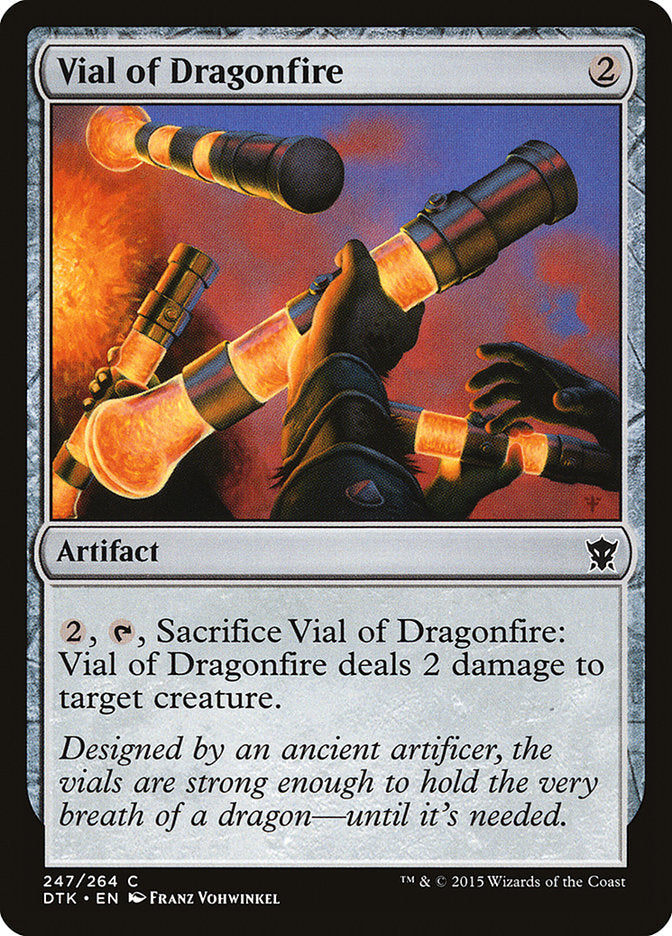 Vial of Dragonfire [Dragons of Tarkir] | Rock City Comics