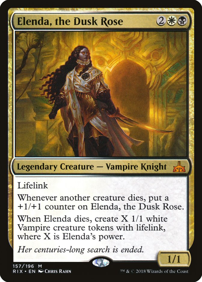 Elenda, the Dusk Rose [Rivals of Ixalan] | Rock City Comics