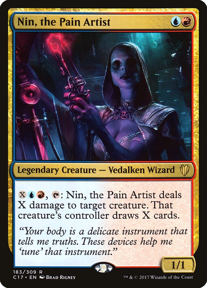 Nin, the Pain Artist [Commander 2017] | Rock City Comics