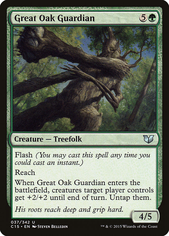 Great Oak Guardian [Commander 2015] | Rock City Comics