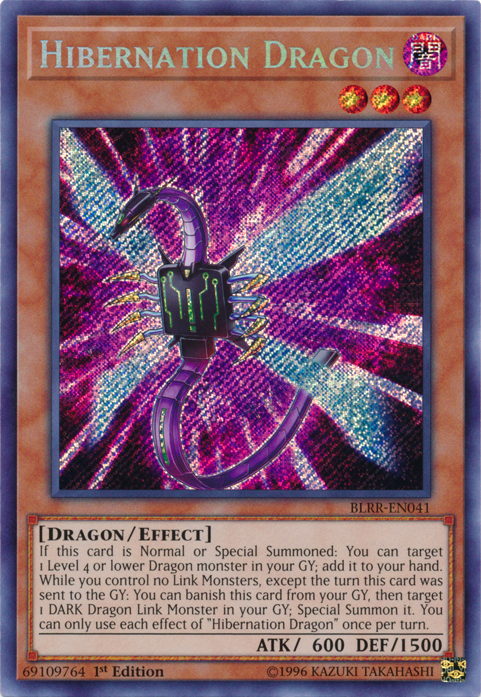 Hibernation Dragon [BLRR-EN041] Secret Rare | Rock City Comics