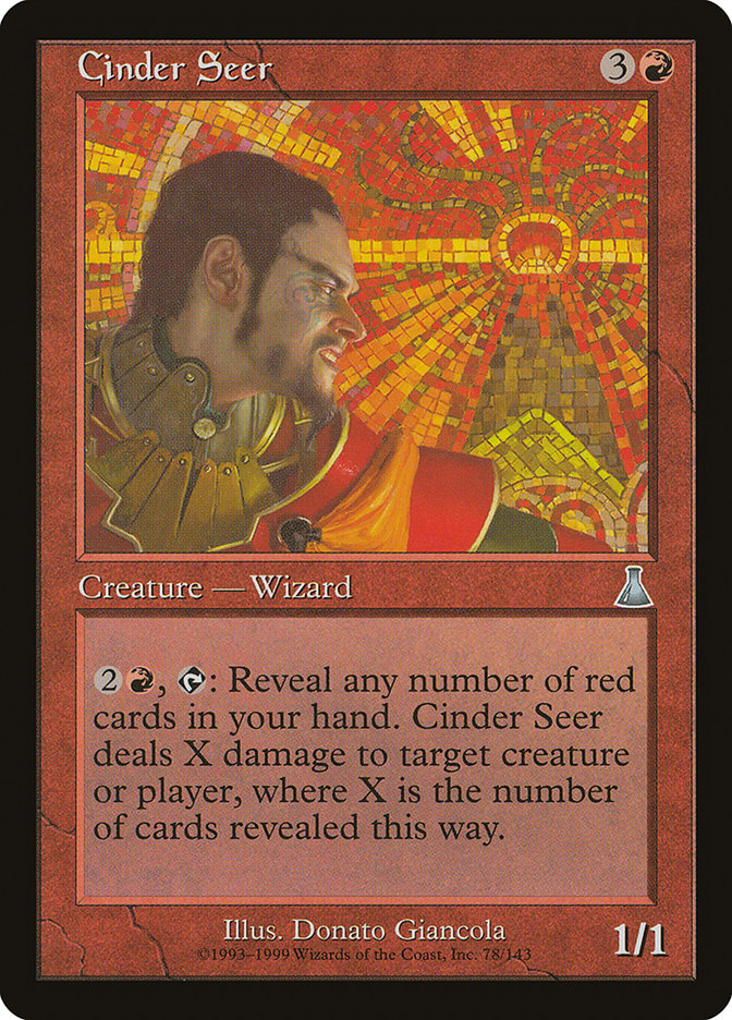 Cinder Seer [Urza's Destiny] | Rock City Comics