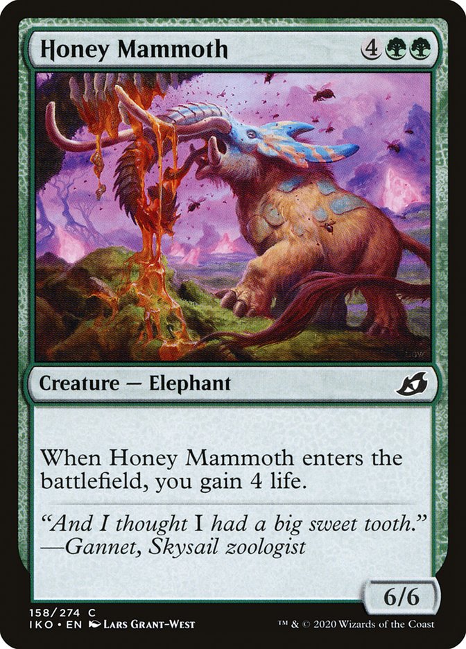 Honey Mammoth [Ikoria: Lair of Behemoths] | Rock City Comics