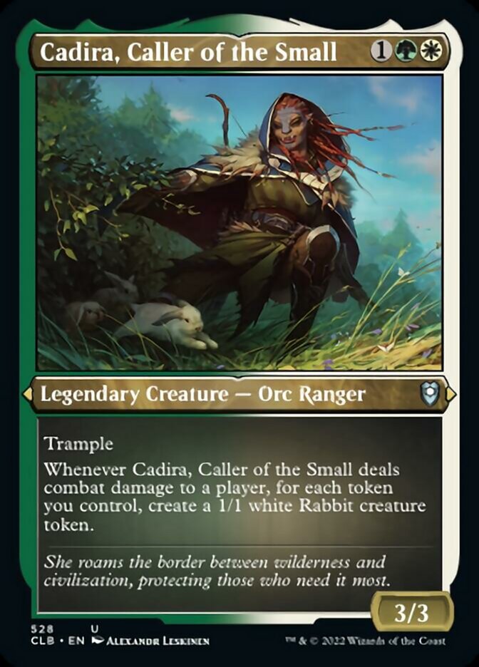 Cadira, Caller of the Small (Foil Etched) [Commander Legends: Battle for Baldur's Gate] | Rock City Comics