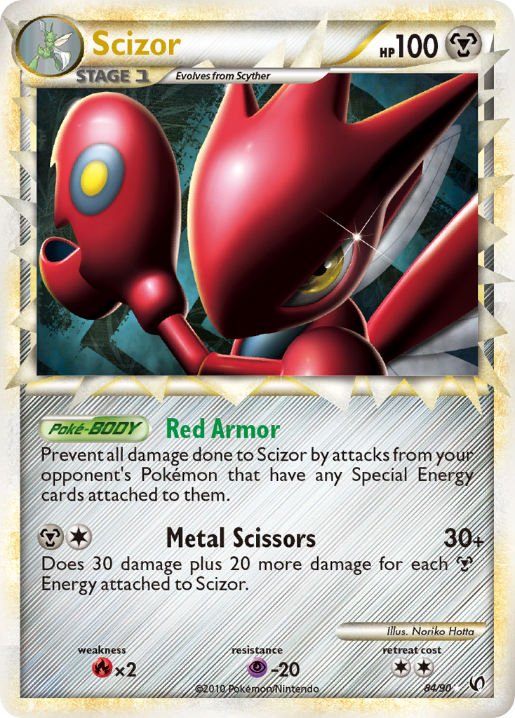 Scizor (84/90) [HeartGold & SoulSilver: Undaunted] | Rock City Comics