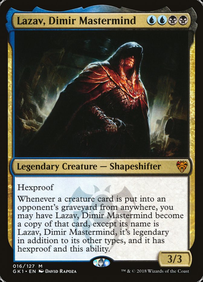 Lazav, Dimir Mastermind [Guilds of Ravnica Guild Kit] | Rock City Comics