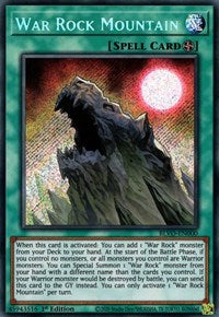 War Rock Mountain [BLVO-EN000] Secret Rare | Rock City Comics