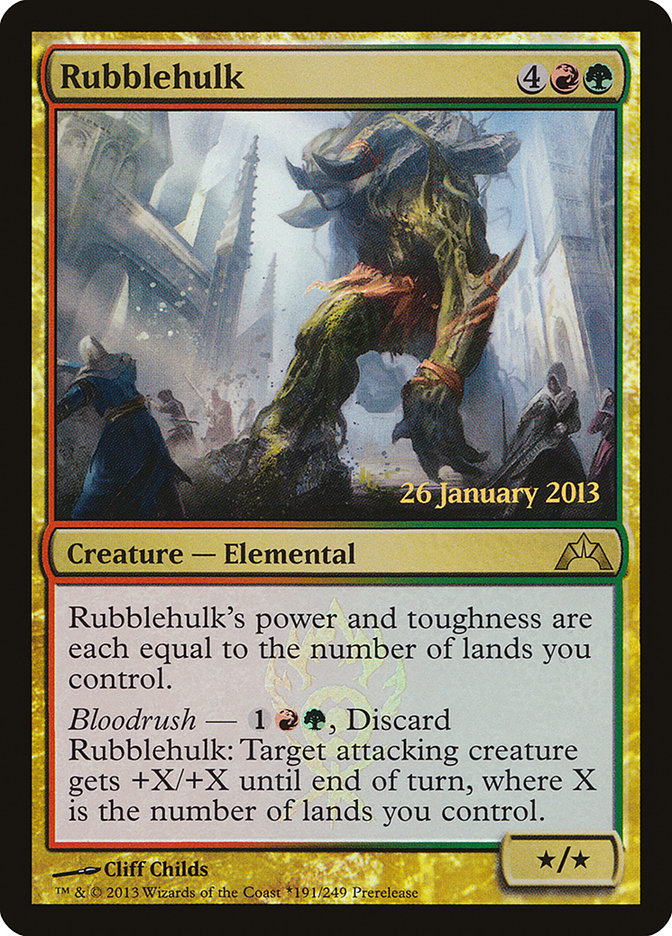 Rubblehulk  [Gatecrash Prerelease Promos] | Rock City Comics