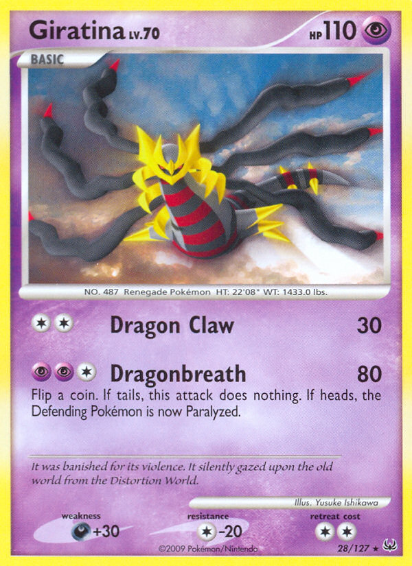 Giratina (28/127) [Platinum: Base Set] | Rock City Comics