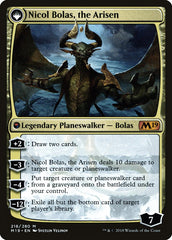 Nicol Bolas, the Ravager // Nicol Bolas, the Arisen  [Core Set 2019 Prerelease Promos] | Rock City Comics