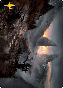 Haunted Ridge Art Card (Gold-Stamped Signature) [Innistrad: Midnight Hunt Art Series] | Rock City Comics