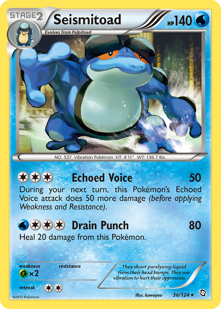 Seismitoad (36/124) [Black & White: Dragons Exalted] | Rock City Comics