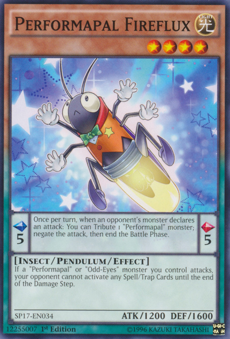 Performapal Fireflux [SP17-EN034] Common | Rock City Comics