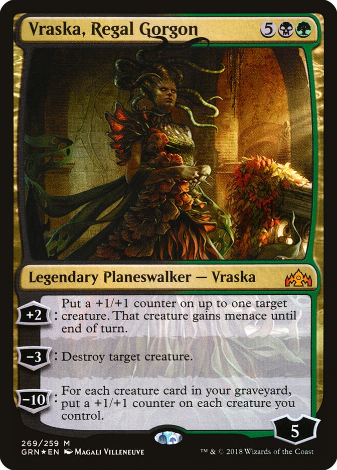 Vraska, Regal Gorgon [Guilds of Ravnica] | Rock City Comics