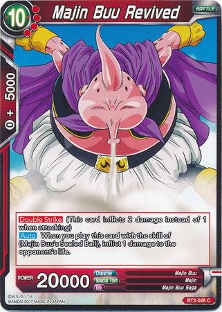 Majin Buu Revived [BT2-028] | Rock City Comics