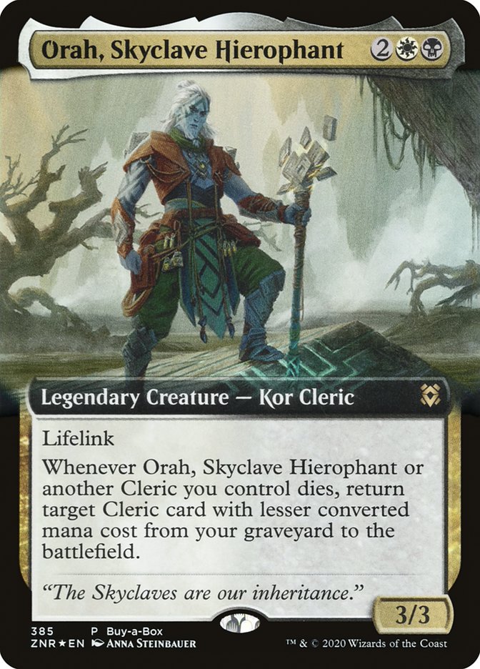 Orah, Skyclave Hierophant (Buy-A-Box) [Zendikar Rising] | Rock City Comics