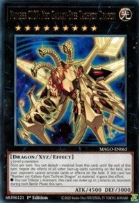 Number C107: Neo Galaxy-Eyes Tachyon Dragon [MAGO-EN063] Rare | Rock City Comics