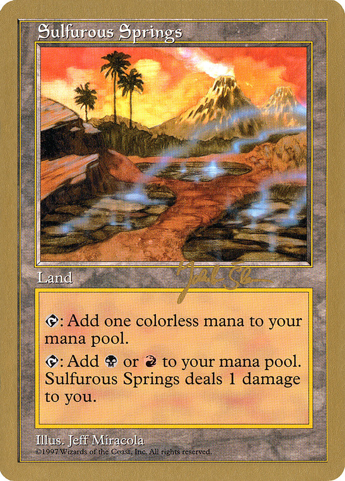 Sulfurous Springs (Jakub Slemr) [World Championship Decks 1997] | Rock City Comics