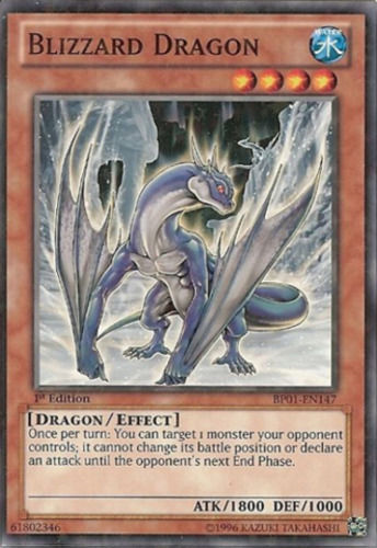 Blizzard Dragon [BP01-EN147] Starfoil Rare | Rock City Comics