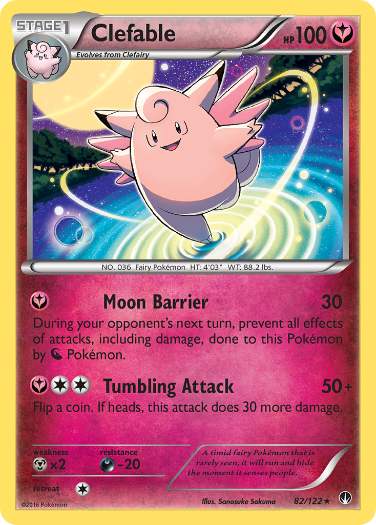 Clefable (82/122) [XY: BREAKpoint] | Rock City Comics