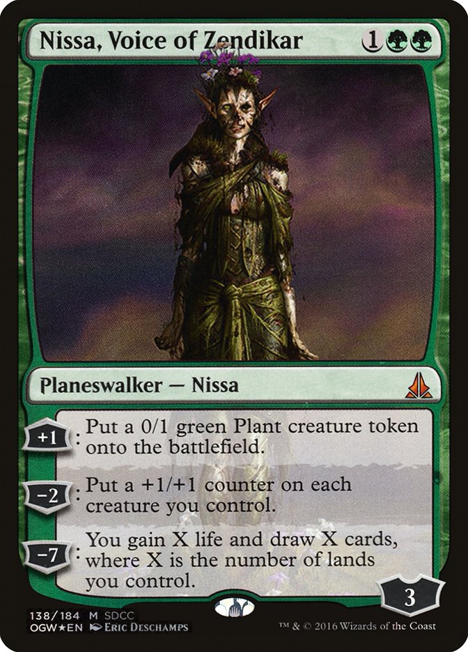 Nissa, Voice of Zendikar [San Diego Comic-Con 2016] | Rock City Comics