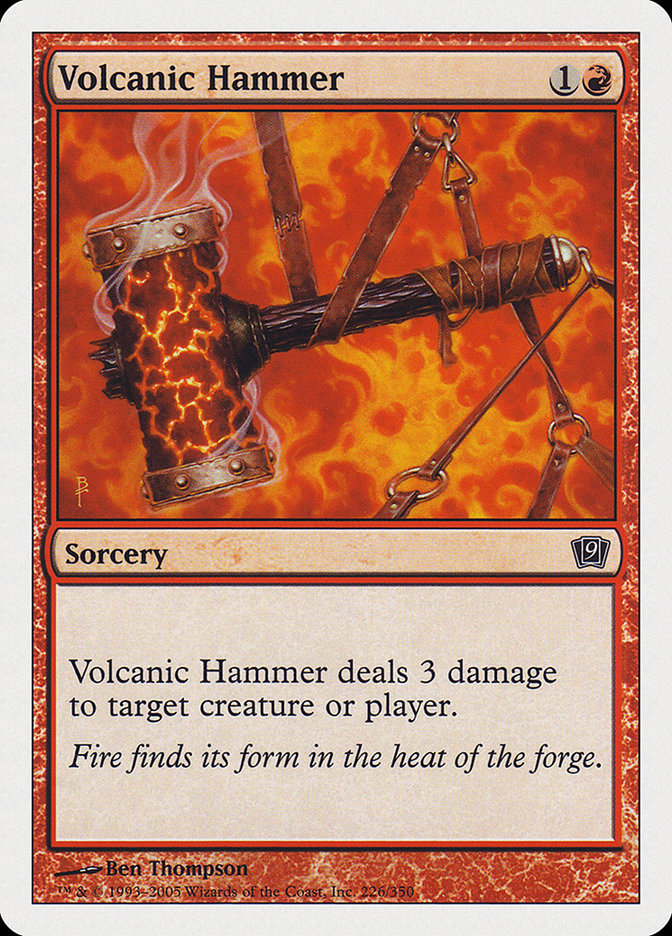 Volcanic Hammer [Ninth Edition] | Rock City Comics