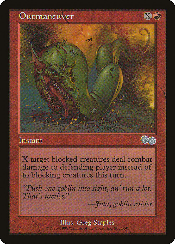 Outmaneuver [Urza's Saga] | Rock City Comics