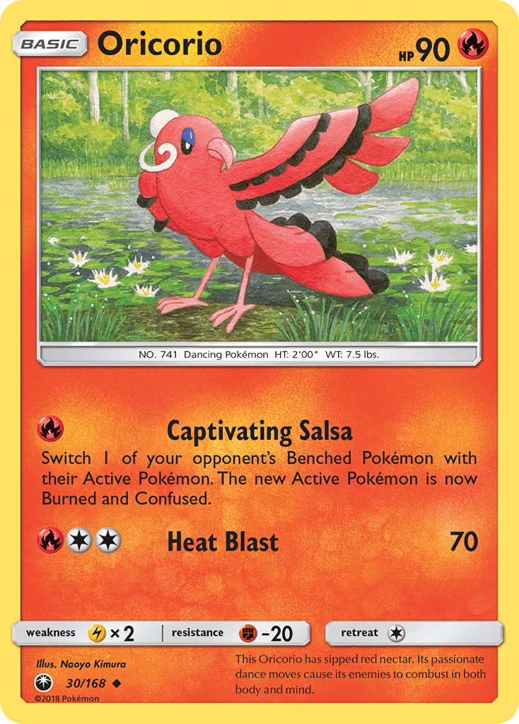 Oricorio (30/168) [Sun & Moon: Celestial Storm] | Rock City Comics