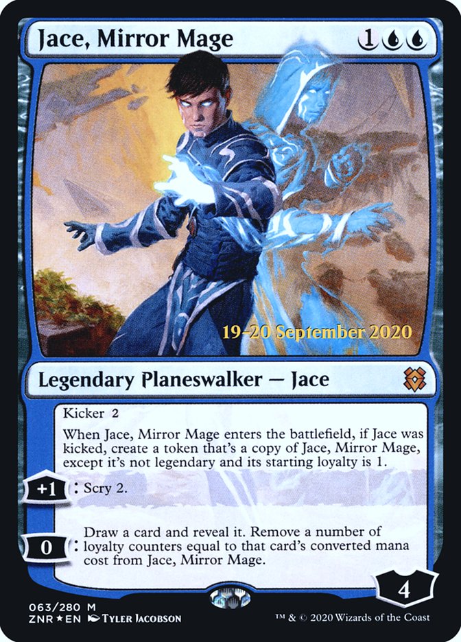 Jace, Mirror Mage [Zendikar Rising Prerelease Promos] | Rock City Comics