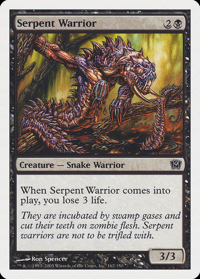 Serpent Warrior [Ninth Edition] | Rock City Comics