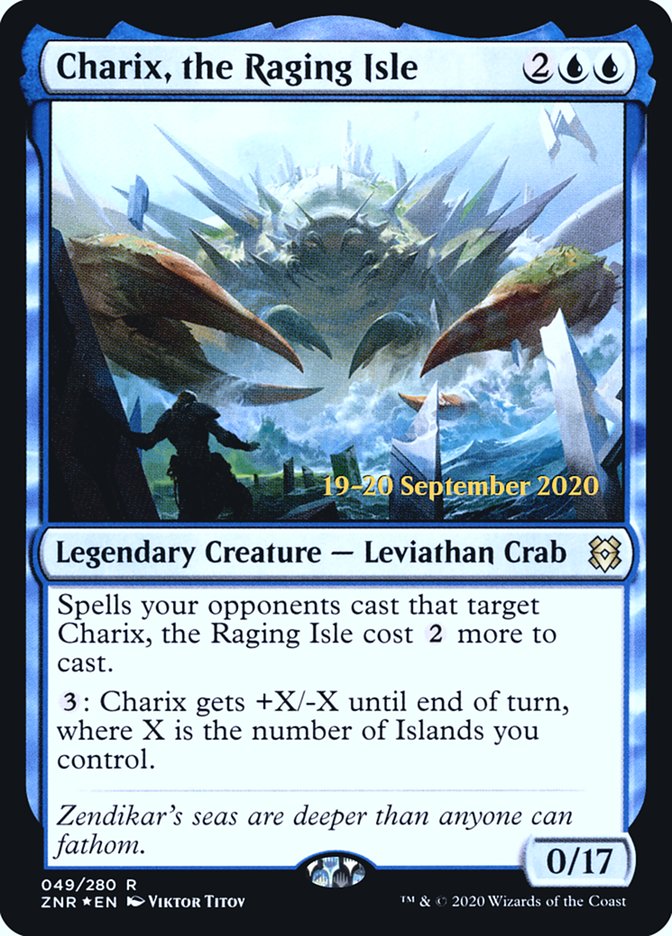 Charix, the Raging Isle [Zendikar Rising Prerelease Promos] | Rock City Comics