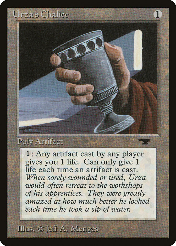 Urza's Chalice [Antiquities] | Rock City Comics