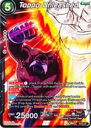 Toppo Unleashed [EX03-30] | Rock City Comics