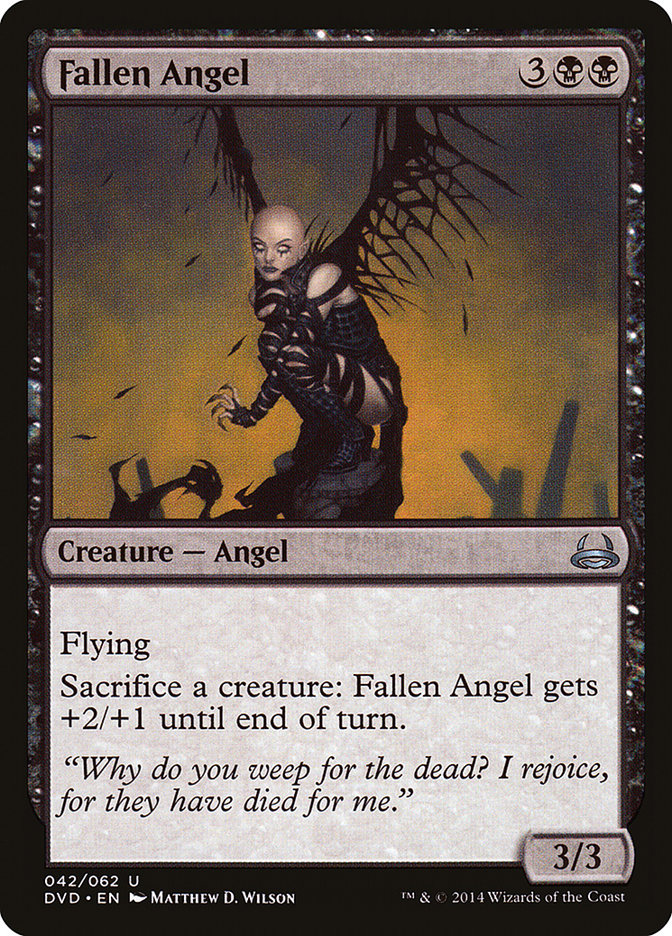 Fallen Angel (Divine vs. Demonic) [Duel Decks Anthology] | Rock City Comics