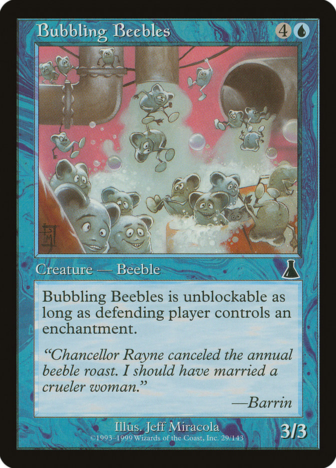 Bubbling Beebles [Urza's Destiny] | Rock City Comics