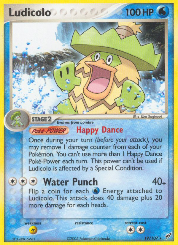 Ludicolo (19/107) [EX: Deoxys] | Rock City Comics