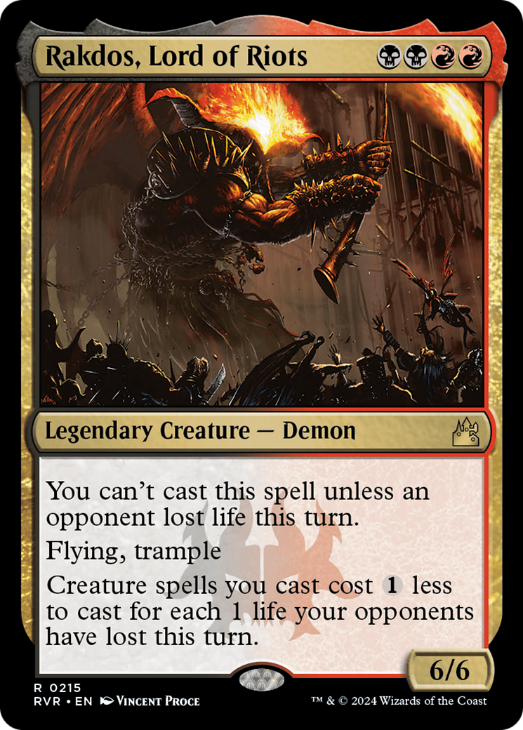 Rakdos, Lord of Riots [Ravnica Remastered] | Rock City Comics