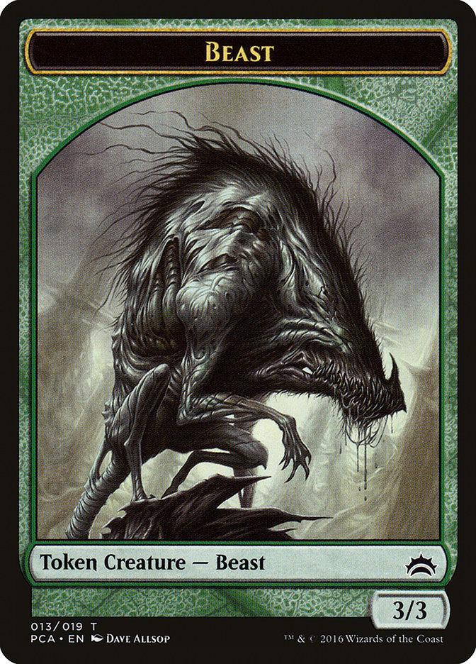 Beast [Planechase Anthology Tokens] | Rock City Comics